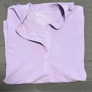 Lavender FIGS Rafaela Scrub Top